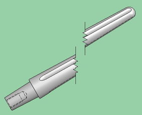 CAD技术交流 如何处理有角度放置产品的打断表达问题